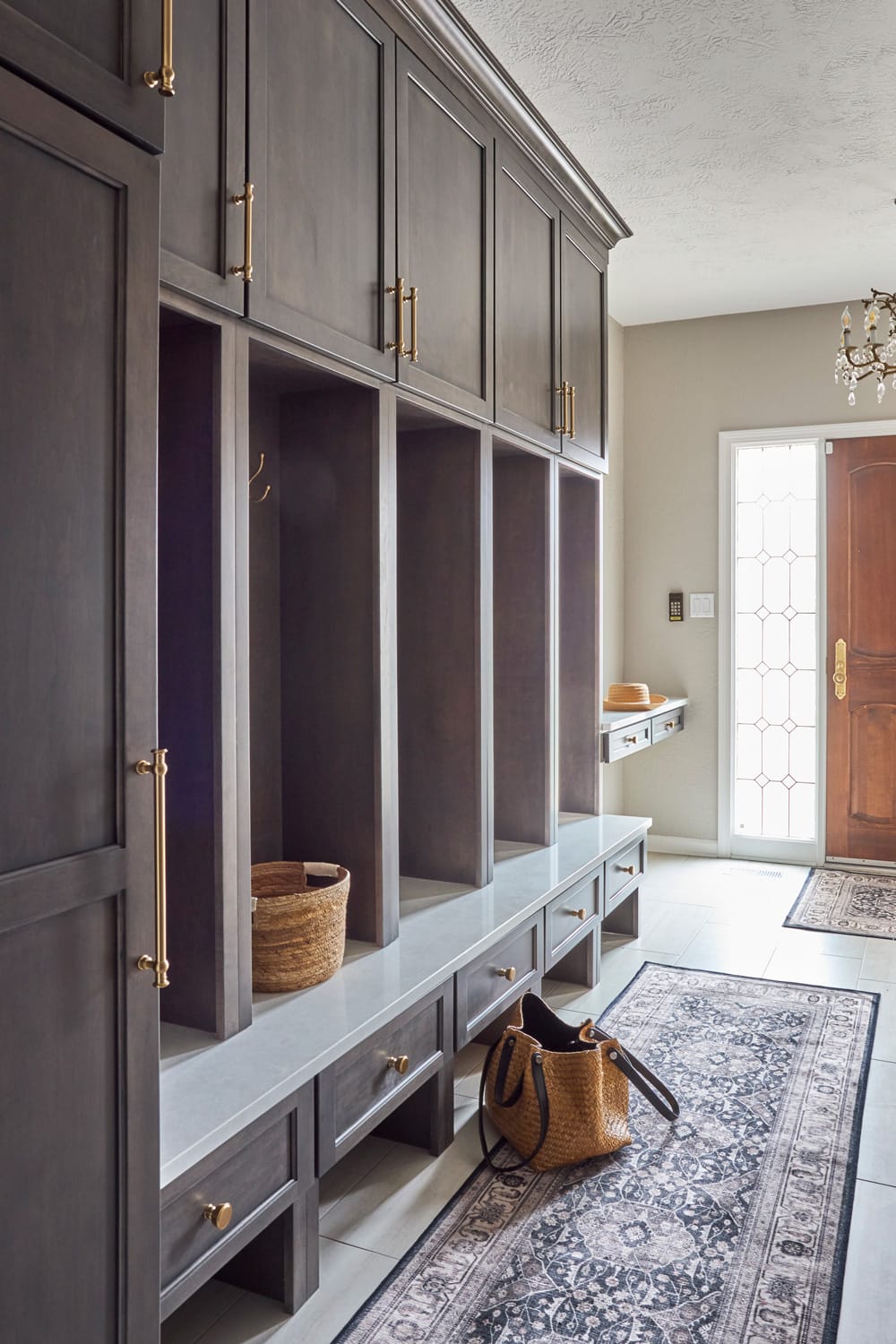 Other Spaces Grand and Gorgeous in Glenview Mudroom 1