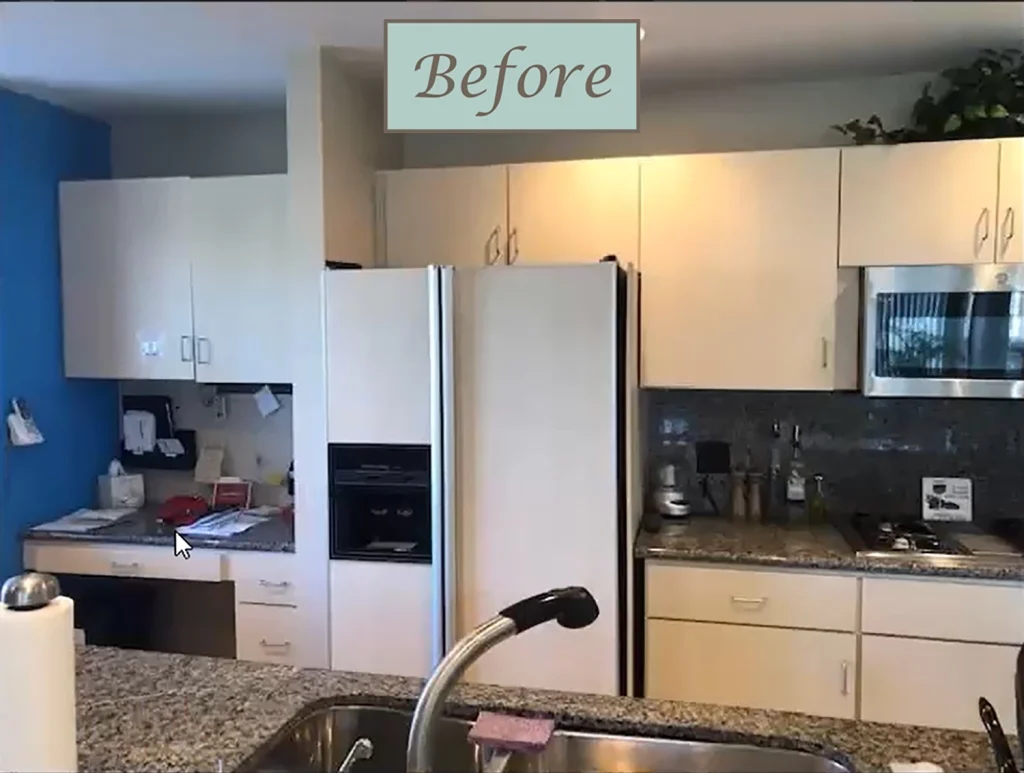 A Contemporary Kitchen Designed for Calm Calm and Contemporary Before Kitchen 5