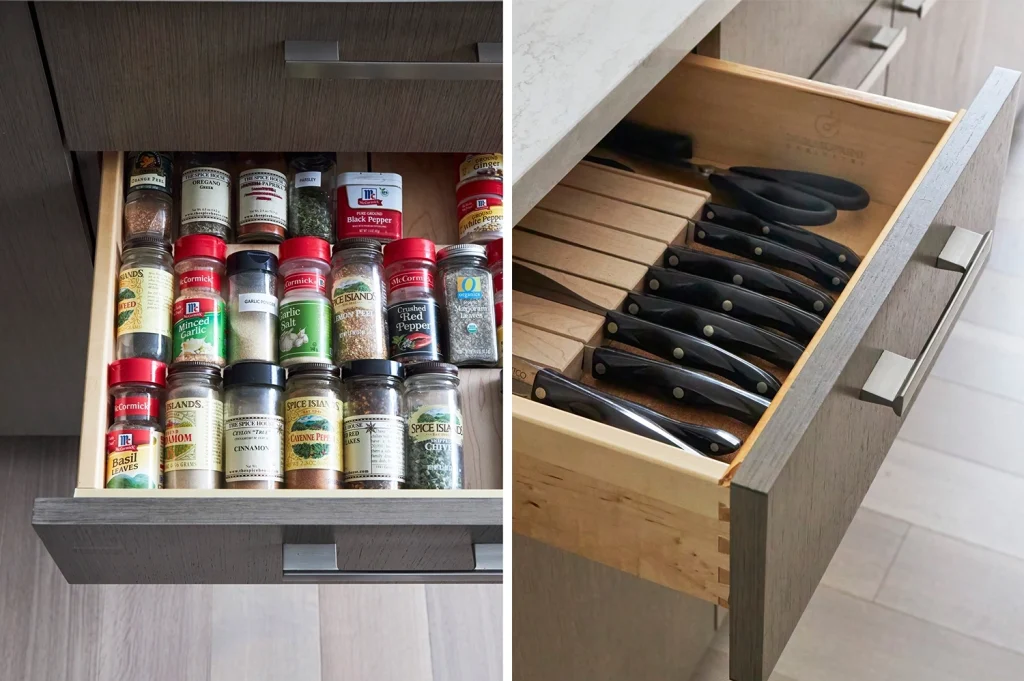 A Contemporary Kitchen Designed for Calm Calm and Contemporary Kitchen Island Combo2a